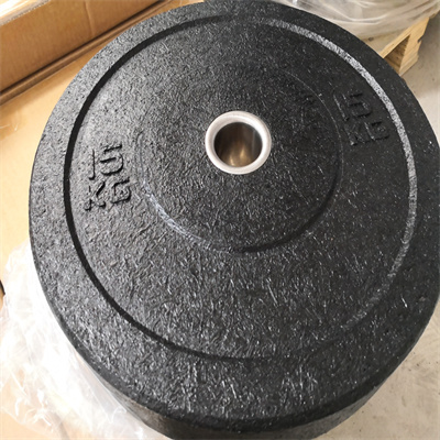 Фитнес вдигане на тежести Hi Temp Bumper Weight Plate